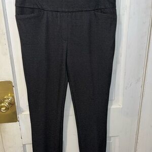 Dalia Charcoal Straight Leg Women's Pants